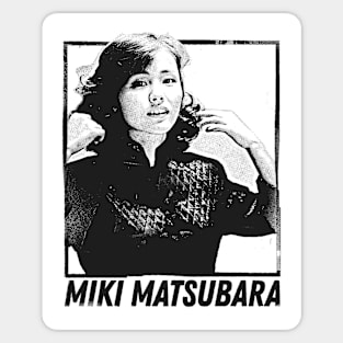 Miki Matsubara  松原 みき Sticker